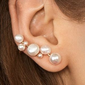 Pearl earrings